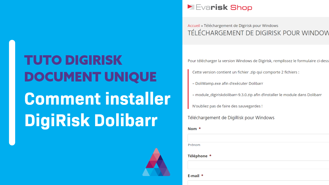 Le tuto pour installer DigiRisk Dolibarr est disponible !