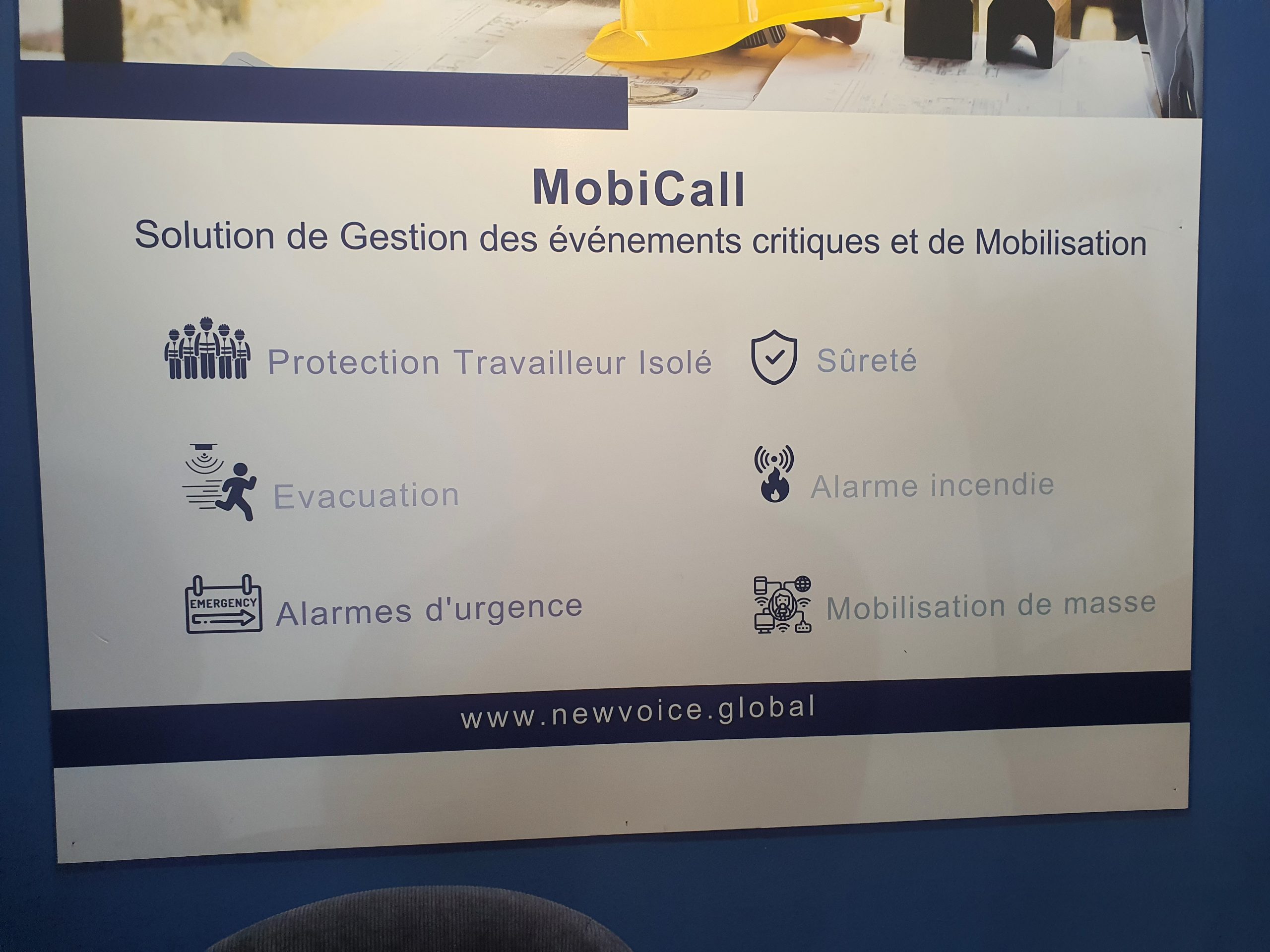 MobiCall : centralisation des alarmes et des scénarios.