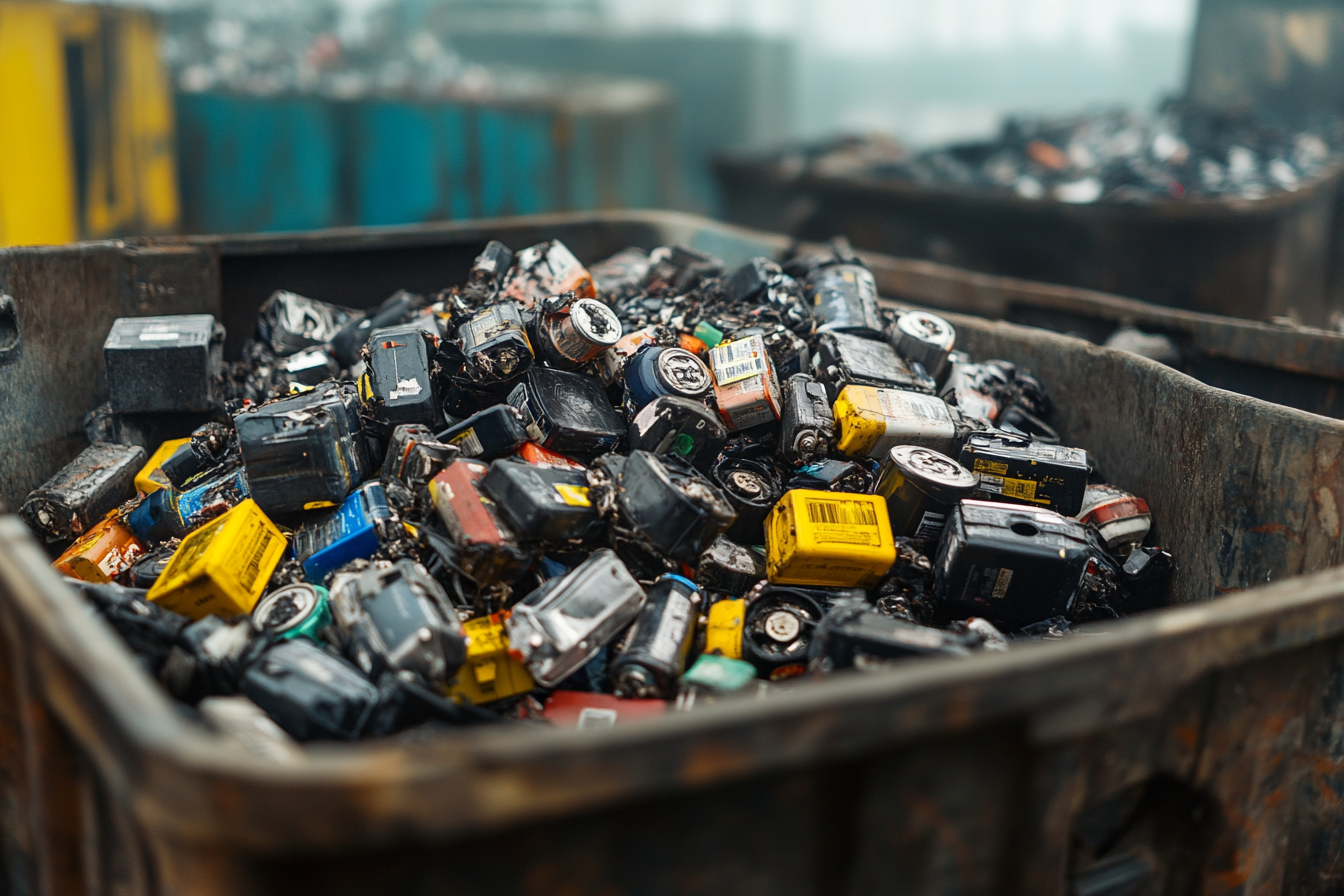 projet de consultation sur le recyclage des déchets de batteries